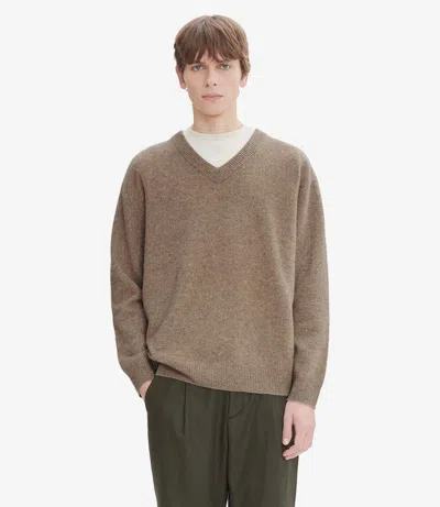 Apc Dany Sweater (m) L Heather Putty