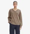 Apc Dany Sweater (m) L Heather Putty In Heather Putty