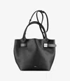 Apc A.p.c. Daria Logo Printed Tote Bag In Lzz - Black