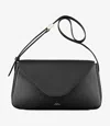 Apc Daria Flap Bag One Size Lzz In Lzz - Black