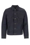 Apc Navy Veste Work Denim Jacket