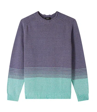 A.p.c. Dark Blue In Multi