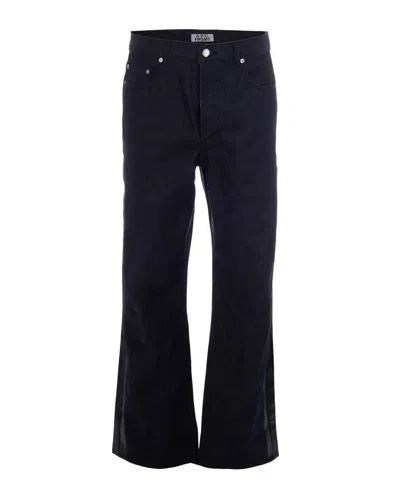 A.p.c. Dark Blue Straight Jeans