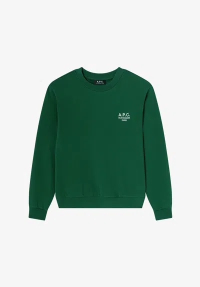 A.p.c. Dark Green / White