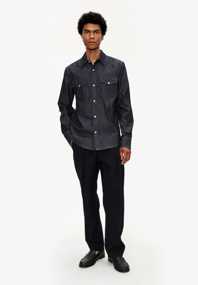 A.p.c. Dark Indigo In Blue