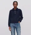 Apc A.p.c. Thea Wool Turtle Neck Sweater In Blue