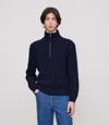 Apc Virgin Wool Sweater In Blue