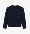 Apc A.p.c. Mens Dark Navy Thomas Wool Jumper In Blue