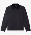 Apc A.p.c. Outerwears In Blue