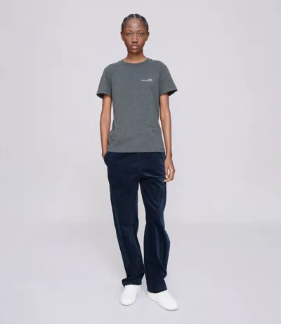 Apc Dark Navy Blue In Gray