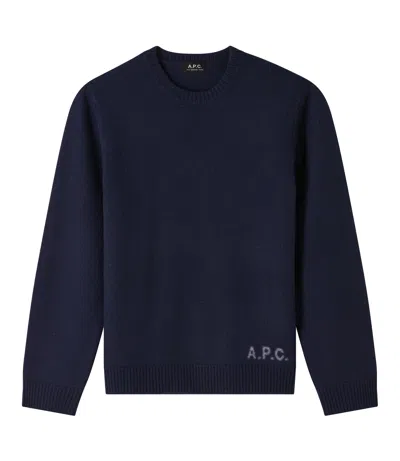 APC DARK NAVY BLUE / CAMEL TIT