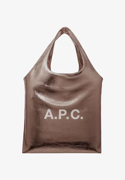 A.p.c. Dark Silvertone In Brown
