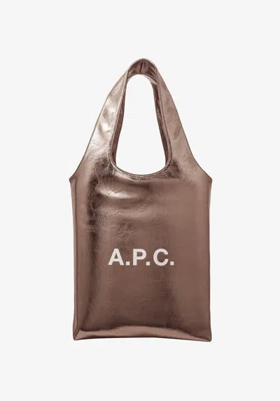 A.p.c. Dark Silvertone In Gold