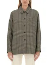 Apc Darlene Virgin Wool-blend Overshirt