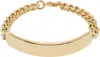 Apc Darwin Chain Bracelet In Gold