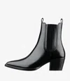 Apc Debbie Santiago 55mm Leather Boots In Black