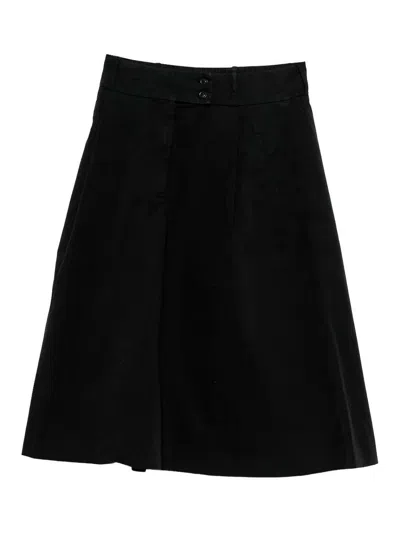 APC DEBORAH ORGANIC COTTON FLARED SKIRT