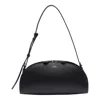 Apc Mini Demi-lune Structured Shoulder Handbag In Black