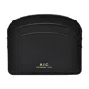 Apc A.p.c. Demi-lune Card Holder In Black