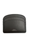 Apc Demi-lune Cardholder In Black