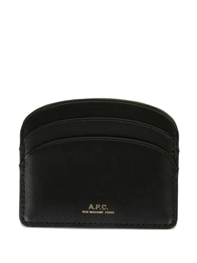 Apc Demi-lune Cardholder In Black