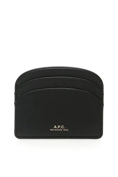 Apc Demi-lune Cardholder In Black