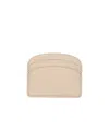 Apc A.p.c. Demi Lune Cardholder In Nude