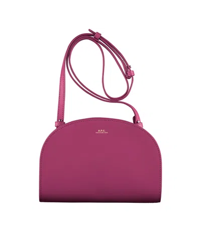 Apc Demi-lune Clutch In Pink