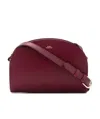 Apc Mini Demi-lune Shoulder Bag In Brown
