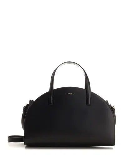 Apc Demi Lune Crossbody Bags Black