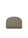 Apc A.p.c. 'demi Lune' Green Leather Crossbody Bag In Green