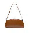 Apc A.p.c. Sac Demi Lune Shoulder In Brown