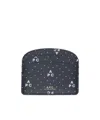 Apc Demi-lune Logo Card Bag In Black