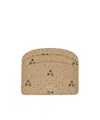 Apc Demi-lune Logo Card Bag In Nude
