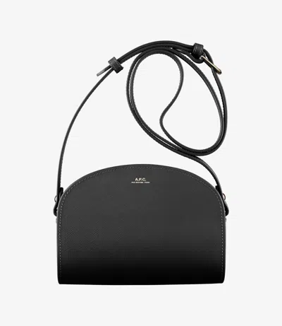 Apc Demi-lune Mini Bag Black Black
