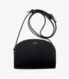 Apc Demi-lune Mini Bag One Size Black In Black