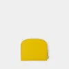 Apc A.p.c. Small Leather Goods In Yellow