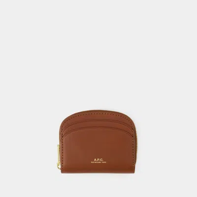 Apc A.p.c. Demi Lune Mini Purse In Yellow