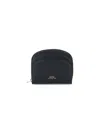 Apc "demi Lune" Mini Wallet In Black  