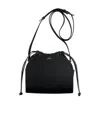 Apc Demi Lune Pochon Crossbody Bag In Black