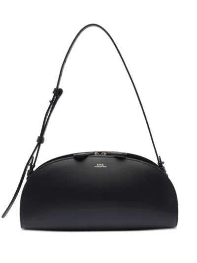 Apc A.p.c. 'demi-lune' Shoulder Bag In Black
