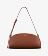 Apc Demi-lune Shoulder Bag One Size Hazelnut In Hazelnut