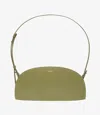 Apc Demi-lune Shoulder Bag One Size Kbc In Kbc - Clay Green