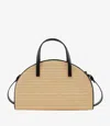 Apc Demi-lune Tote Bag In Tbk - Beige/black