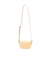 A.p.c. Demi-lune Shoulder Bag In Nude