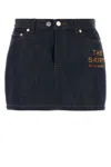 Apc A.p.c. Denim A.p.c. X Marc Jacobs Mini Skirt In Blue
