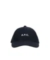 Apc A.p.c. Denim Charlie Baseball Cap