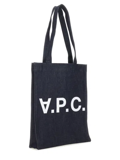 A.p.c. Denim Cotton Tote Bag