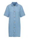 Apc A.p.c. Dress In Blue