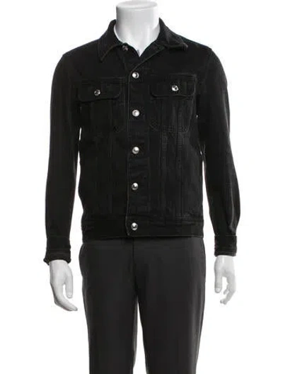 Pre-owned A.p.c. Denim Jacket In Black